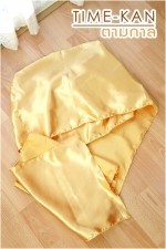 ผ้าสไบ - สีเหลืองทอง (ยางยืดสำเร็จรูป)