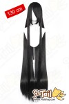 วิกสีดำสนิท ยาวพิเศษ 130 cm
