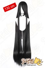 วิกสีดำสนิท ยาวพิเศษ 130 cm